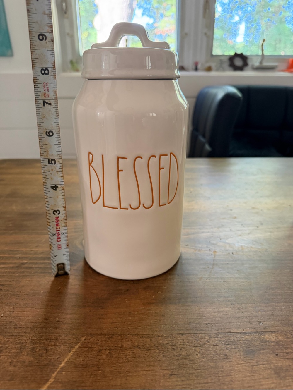 Rae Dunn BLESSED canister - Picture 2 of 4